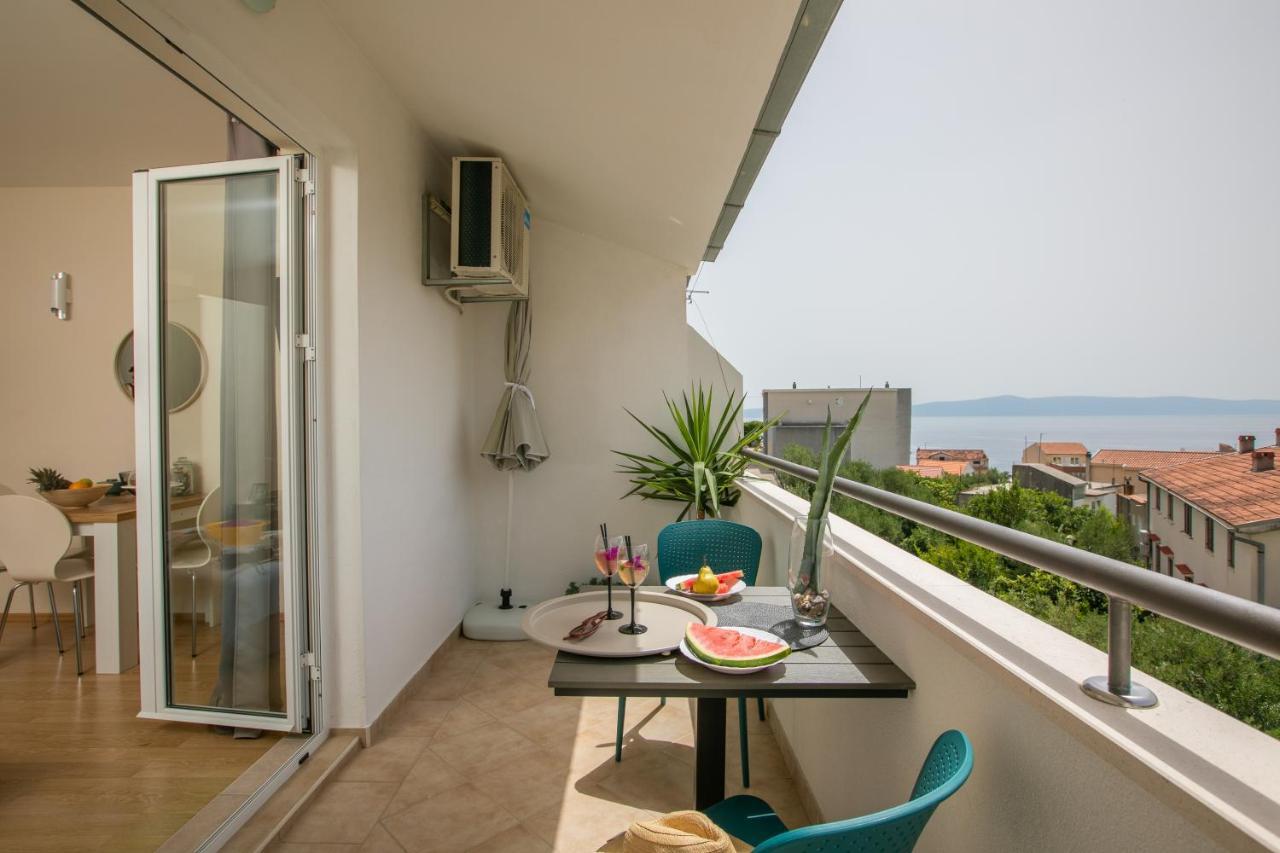 Sea View Ela Apartments Podgora Exteriör bild