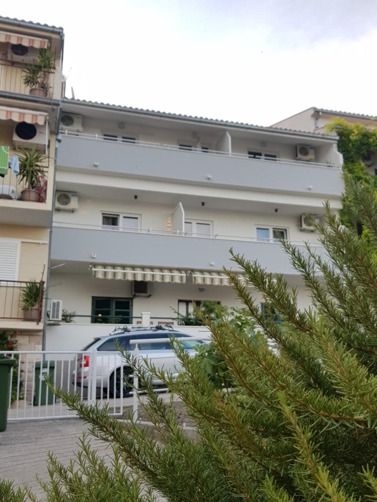 Sea View Ela Apartments Podgora Rum bild