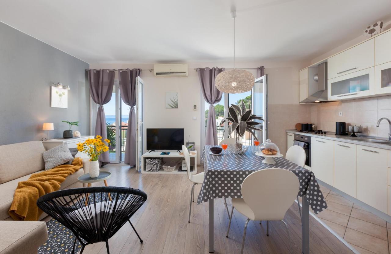 Sea View Ela Apartments Podgora Exteriör bild